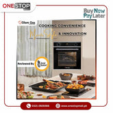 Glam Gas Built in Oven Black Forest Electric Conventional heat - Onestopmall.pk
